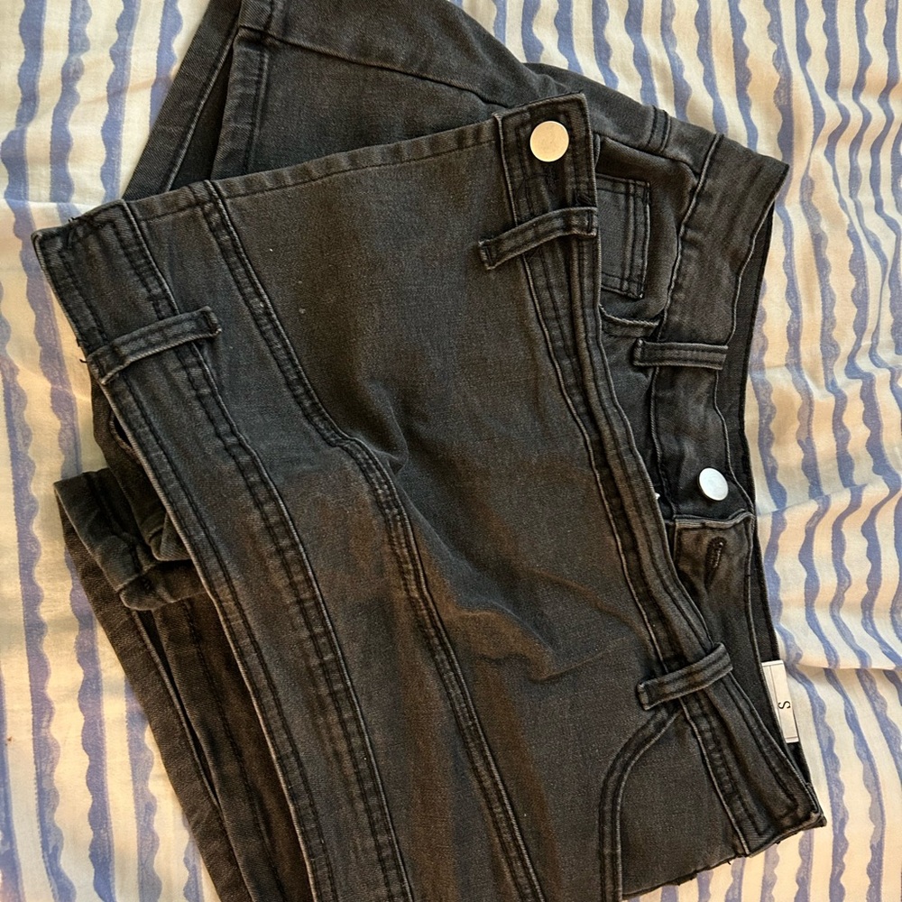 SHEIN Black Mini Skirt